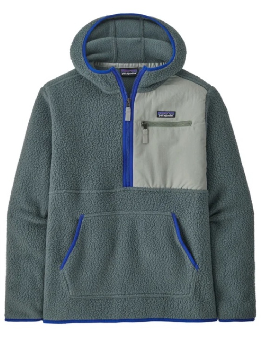 Patagonia Men’s Retro Pile Pullover Jacket Quarter Zip Size XL